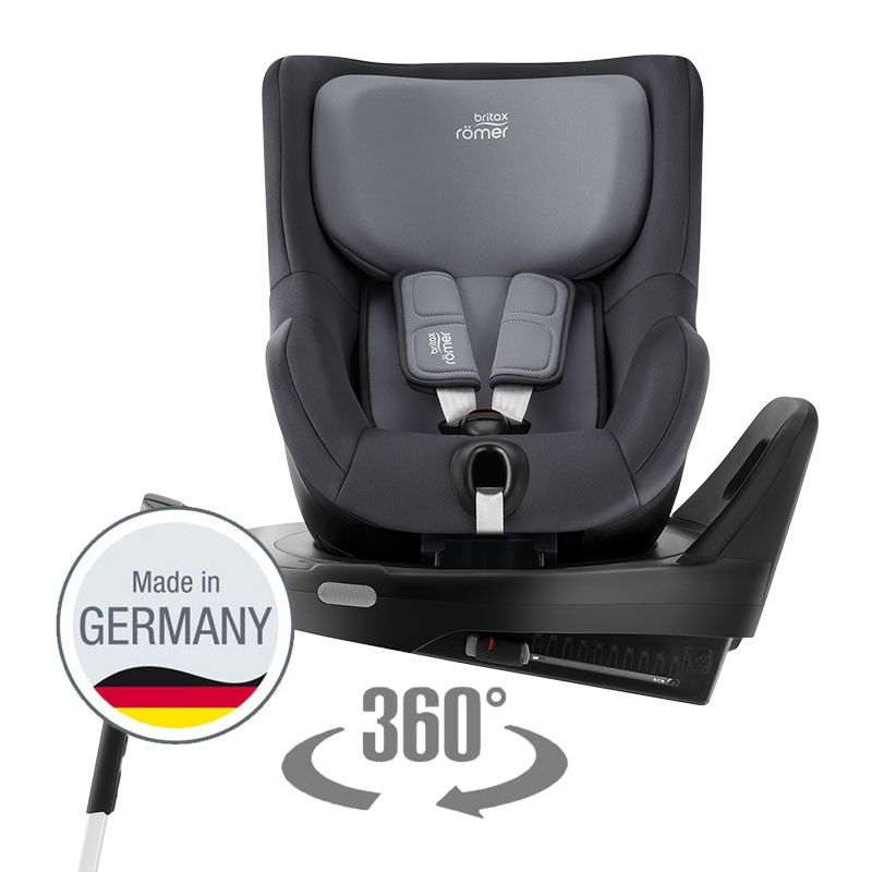 Britax Dualfix Pro Car Seat | Infant Car Seat | Convertible Car Seat | 360° | Birth - 19kg | approx. 4 years old